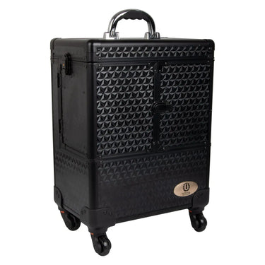 Buy Imperial Riding Big Shiny Grooming Box On Wheels-Black Matt| Online for Equine