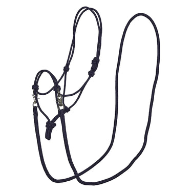 Buy Imperial Riding Rope Headcollar Irhfree Ride Navy | Online for Equine