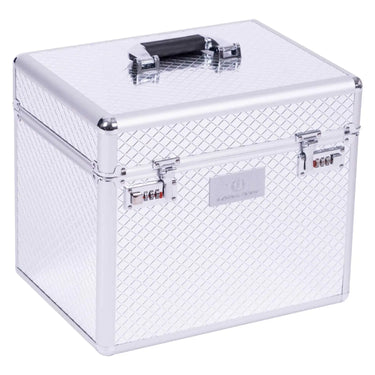 Buy Imperial Riding Small Hardshell Silver Shiny Grooming Box| Online for Equine
