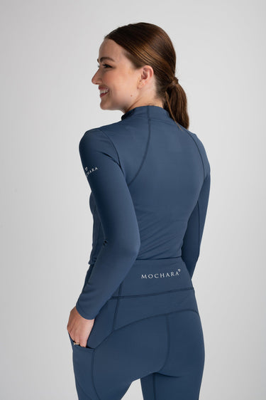 Buy Mochara Technical Leggings in Indigo Blue Recycled | Online for Equine