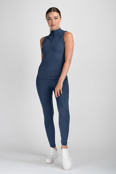 Buy Mochara Technical Leggings in Indigo Blue Recycled | Online for Equine
