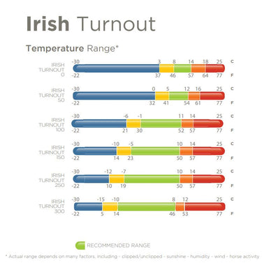 Bucas Irish Turnout 100g Rug