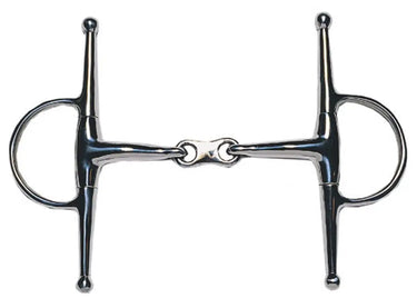Buy JP Korsteel Stainless Steel French Link Full Cheek Snaffle| Online for Equine