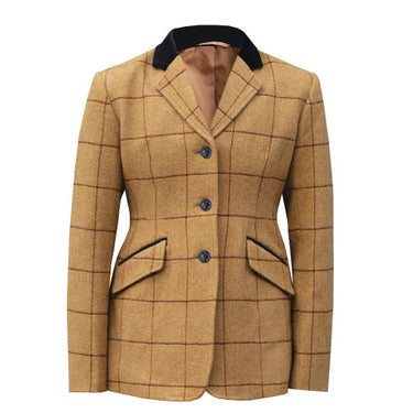 Buy the Equetech Junior Wheatley Deluxe Tweed Riding Jacket | Online for Equine