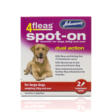 Johnson'S Veterinary 4Fleas Spot-On For Dogs| Online For Equine