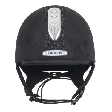 Champion Junior X-Air Black Dazzle Plus Riding Hat - 61cm