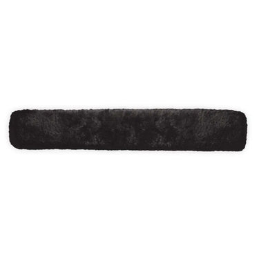KM Elite 100% Merino Sheepskin Girth Sleeve Gp Long 80X12 Black| Online For Equine
