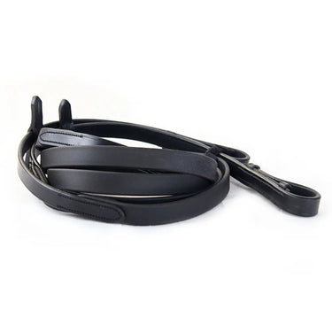 KM Elite Biothane Smooth Grip Reins Black| Online For Equine