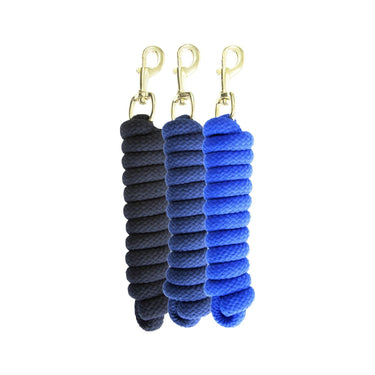 KM Elite Cotton Double Braided Leadrope 7Ft - Solid Colours