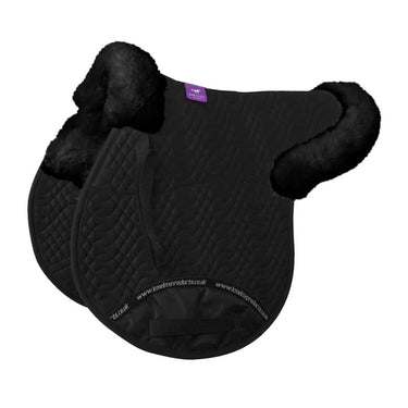 KM Elite Half Lined Gp Numnah Black-Black| Online For Equine