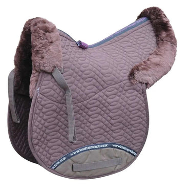 KM Elite Half Lined Gp Numnah Brown-Brown| Online For Equine