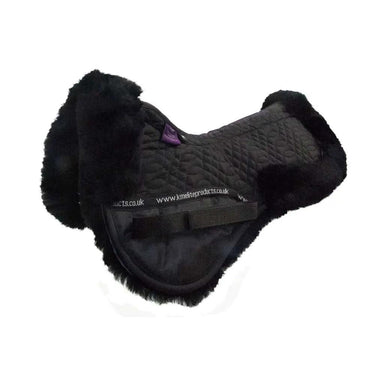 KM Elite High Wither Half Pad Black-Black
