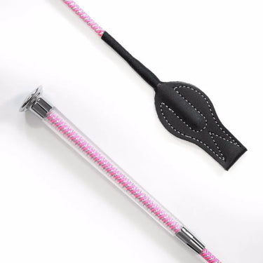 KM Elite Junior Cush Grip Whip Hot Pink| Online For Equine
