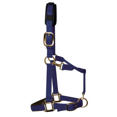 KM Elite Padded Headcollar Navy| Online For Equine