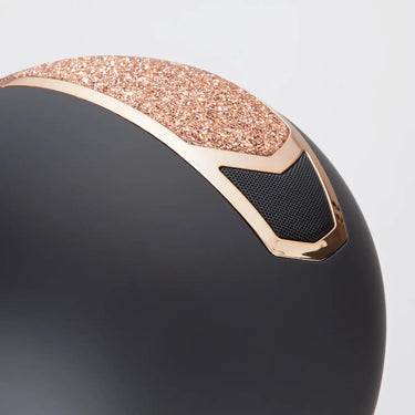 Buy Karben Black & Rose Gold Valentina Adjustable Riding Hat| Online for Equine