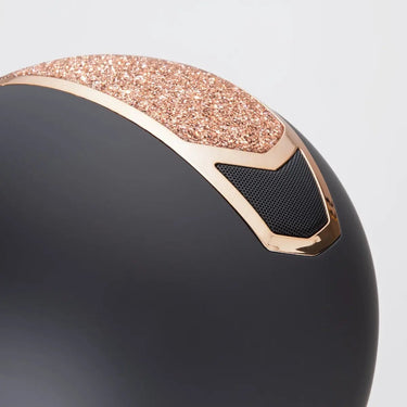 Buy Karben Black & Rose Gold Valentina Adjustable Riding Hat| Online for Equine