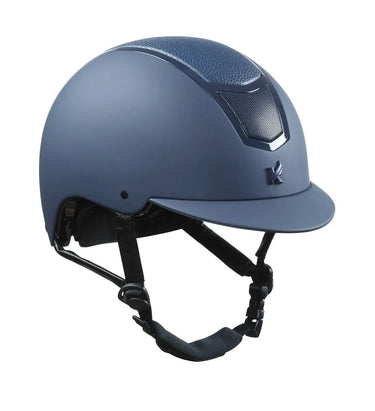 Buy Karben Navy Avena Leather Look Adjustable Riding Hat| Online for Equine