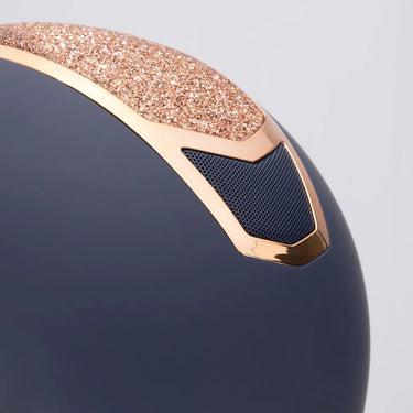 Buy Karben Navy & Rose Gold Valentina Adjustable Riding Hat| Online for Equine