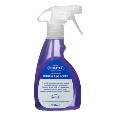 Buy Keratex Medicated Hoof and Leg Scrub-300ml Spray| Online for Equine