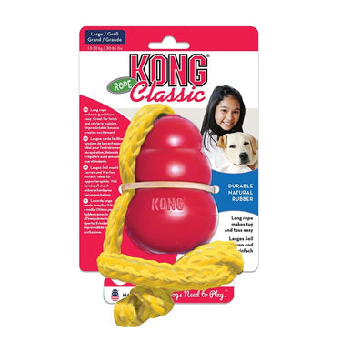 Kong Classic With Rope| Online For Equine