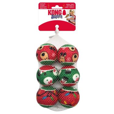 Kong Holiday Squeakair Balls Red| Online For Equine