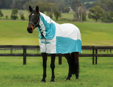 Kool Coat White / Mint Cotton Airstream II Detach-A-Neck| Online For Equine