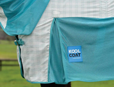 Kool Coat White / Mint Cotton Airstream II Detach-A-Neck| Online For Equine
