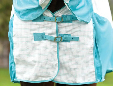 Kool Coat White / Mint Cotton Airstream II Detach-A-Neck| Online For Equine
