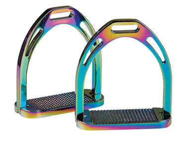 Buy Korsteel Rainbow Aluminium Stirrups| Online for Equine