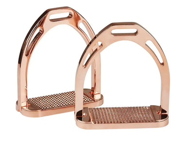 Buy Korsteel Rose Gold Aluminium Stirrups| Online for Equine