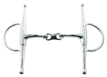 Buy Korsteel Stainless Steel French Link Full Cheek Eggbutt Snaffle| Online for Equine