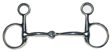 Buy Korsteel Stainless Steel Hollow Jointed Baucher Snaffle| Online for Equine