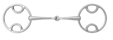 Buy Korsteel Stainless Steel Jointed Beval Loose Ring Snaffle| Online for Equine