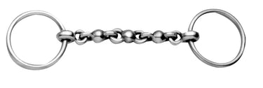 Buy Korsteel Stainless Steel Waterford Loose Ring Bradoon Snaffle| Online for Equine