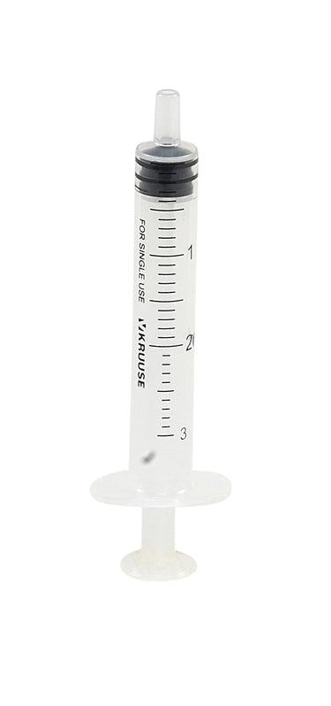 Krusse Valueline Disposable Syringes| Online For Equine