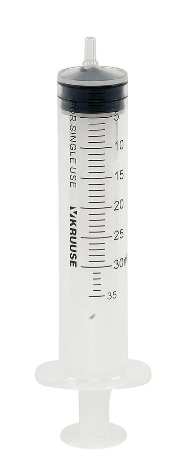 Krusse Valueline Disposable Syringes| Online For Equine