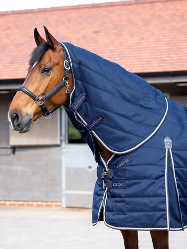 LeMieux 100g Kudos Stable Neck Cover Navy| Online For Equine
