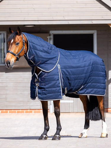 LeMieux 100g Kudos Stable Neck Cover Navy| Online For Equine
