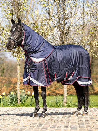 LeMieux 100g Kudos Thermo Layer Turnout Rug Navy| Online For Equine