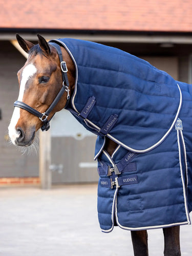LeMieux 200g Kudos Stable Neck Cover Navy| Online For Equine