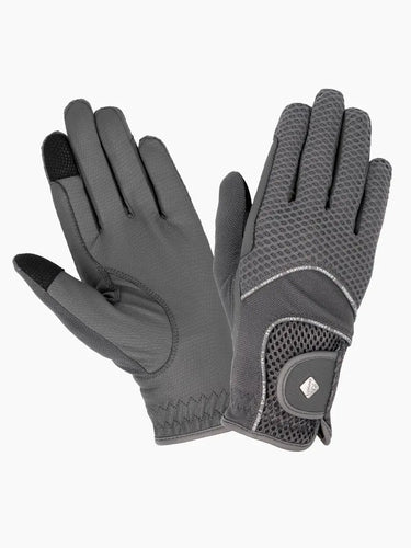 Buy LeMieux 3D Mesh Grey Riding Gloves| Online for Equine