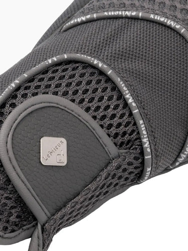 Buy LeMieux 3D Mesh Grey Riding Gloves| Online for Equine