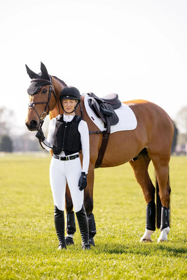 LeMieux 3D Mesh Self-Cool Eurojump Square White| Online For Equine