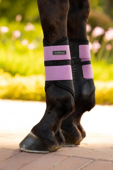 LeMieux Air-Tek Grafter Brushing Boots Mallow| Online For Equine