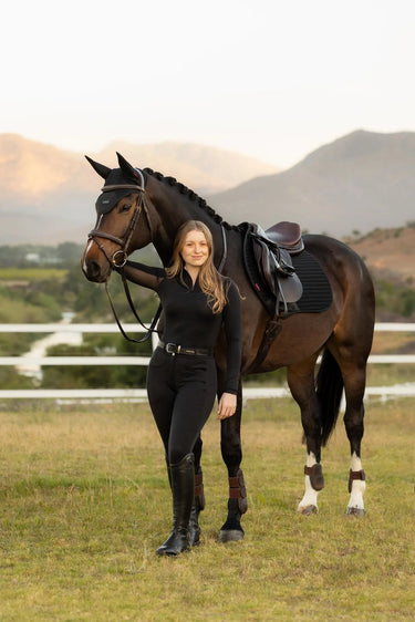 LeMieux Air-Tek Mesh Close Contact Square Black| Online For Equine