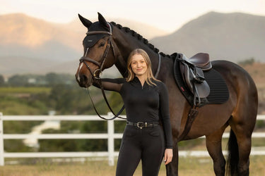LeMieux Air-Tek Mesh Close Contact Square Black| Online For Equine