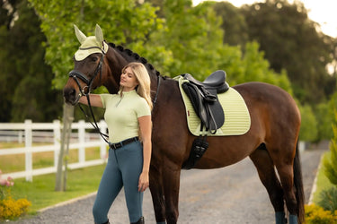 LeMieux Air-Tek Mesh Dressage Square Macaron| Online For Equine