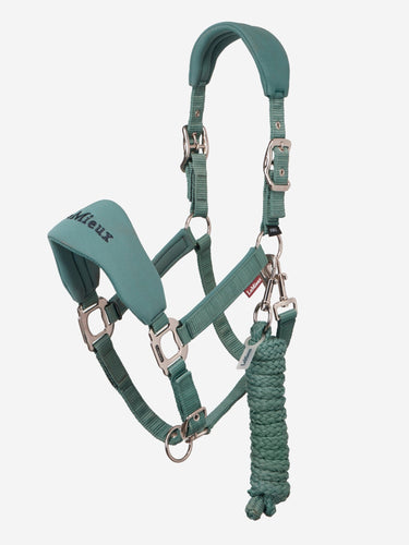 LeMieux Aloe Breakaway Vogue Headcollar & Leadrope Aloe| Online For Equine