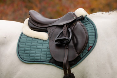 LeMieux Aloe Merino+ Suede Classic Close Contact Square Aloe| Online For Equine