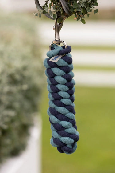 LeMieux Aloe/Navy Polycotton Leadrope Aloe/Navy| Online For Equine